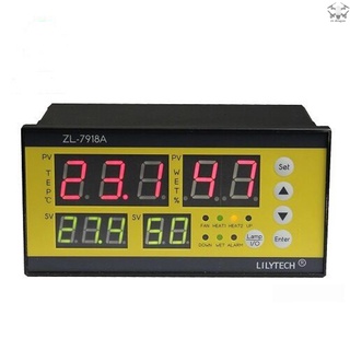 control automático zl-7918a control automático de temperatura y humedad xm-18