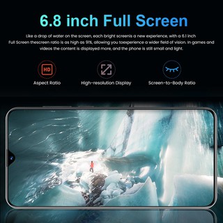 A55 Pro Smartphone pulgadas pantalla completa 12GB RAM+512GB ROM Dual Sim Dual Standby reconocimiento facial Smartphone (memoria opcional) (2)
