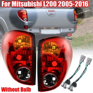 Rear Left/Right Tail Brake Light with Wiring For Mitsubishi L200 2005-2016
