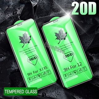 20d cubierta completa de vidrio templado iPhone 11 12 mini Pro X XR XS Max Protector de pantalla iPhone 6 6s 7 8 Plus SE película protectora (1)