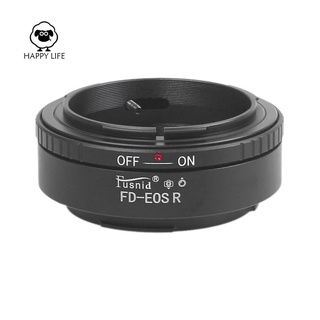 fusnid - adaptador de lente para cámara canon fd a canon eos r rp r5 r6 rf