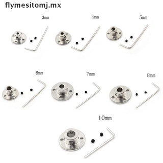 【flymesitomj】 3/4/5/6/7/8/10mm Rigid Flange Coupling Motor Guide Shaft Coupler Motor Connecto 0 0 0 0 0 [MX]