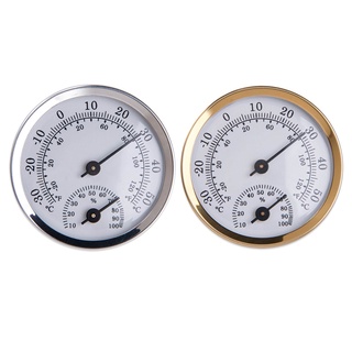 home wall termómetro mecánico higrómetro dial temperatura humedad medidor