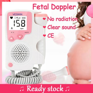 Bolsillo fetal doppler Mujeres Embarazadas Escuchan Al Corazón Sin Radiación Medición Acelerada El Estetoscopio (1)
