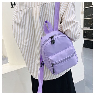 Nueva Moda Cusaul Nylon Pequeña Mochila De Diseño Simple Púrpura Bolsas De Hombro Para Mujeres Alta Qulity Bolsa De Viaje Escolar