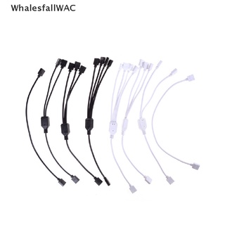 [WhalesfallWAC] Divisor De Cable Conector LED De 4 Pines Para RGB 3528 5050 Tira De Luz Venta Caliente