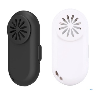 win reutilizable ventilador portátil clip-on filtro de aire usb recargable escape mini ventilador personal portátil purificadores de aire para máscara facial