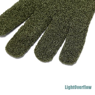 [LightOverflow] 1 pieza de ducha exfoliante cuerpo exfoliante guante de eliminación de la piel muerta masaje guante de baño (3)