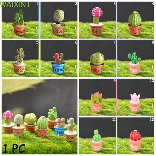 ROSES Mini Cactus bonsais DIY Flor miniatura Figurines suculentas|Micropaisaje Manualidades Jardin de hadas Lindo Dollhouse adornos Inicio Decoracion Fábrica de resina
