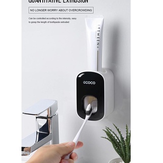 Ecoco - dispensador automático de pasta de dientes, dispensador automático de pasta de dientes, soporte de pasta de dientes, cepillo de dientes