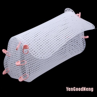 (YenGoodNeng) Tejer y tejer hoja de malla de plástico chenilla DIY bolsa accesorios Knit Helper