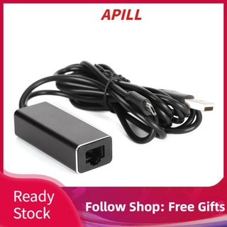 Apill adaptador Micro USB a RJ45 Ethernet 10/100Mbps transmisión de conversión para TV Sticks