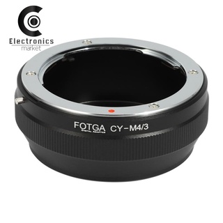 anillo adaptador de lente fotga para lente contax/yashica cy a micro-4/3 m4/3 adaptador para e-p1 g1 gf1
