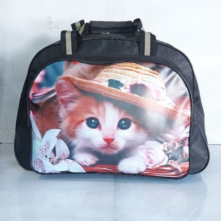 Big Cat ELLE bolsa de ropa/bolsa de viaje ELLE gato/gato MOTIF bolsa de viaje/MURA bolsa de ropa