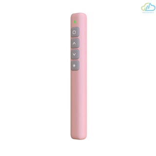 A&w GHz presentador inalámbrico remoto puntero de luz roja presentación Clicker presentador inalámbrico PPT Flip Pen con receptor USB rosa