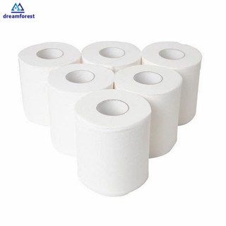 DR 1 Roll 4 layers Bath Paper Toilet Roll Paper Soft Skin-Friendly Household Family Bathroom Paper Towel