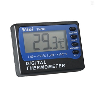 (Auto) Mini termómetro Digital Lcd Medidor De Temperatura Celsius Fahrenheit Degree In Out nevera Freezer termómetro con termómetro Prob