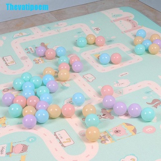 [Thevatipoem] Divertido 100/200 colorido bola de plástico suave océano bola bebé niños natación Pit piscina juguetes