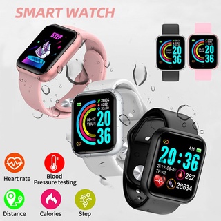 Reloj Inteligente Impermeable Real ! Y68 D20 USB Bluetooth Smart Watch Con Monitor De Corazón PK W26 X7 (1)