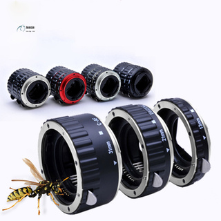 XJ Auto Focus Macro Extension Tube Adapter Ring for Canon EF EF-S EOS Camera Lens
