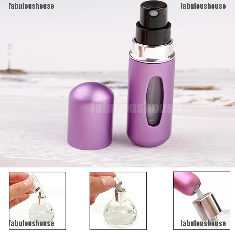 adore Calificado 5ML Mini Portátil Viaje Recargable Perfume Atomizador Bomba Spray Botella Emp grand (1)