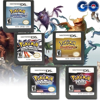 Tarjeta de juego de Pokemon HeartGold SoulSilver Platinum para Nintendo 3DS NDSi NDS (7)
