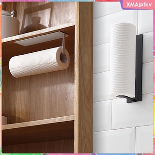 [xmajpfkv] toalla de cocina rollo de papel de seda soporte debajo del gabinete autoadhesivo