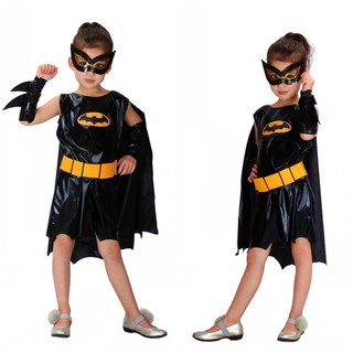 Disfraz de batman niña disfraz de superhéroe niños disfraz