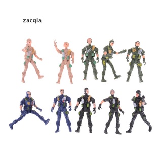 zacqia 2pcs 9cm soldado juguete niños militar juego conjunto de fuerza especial figuras de acción juguete mx