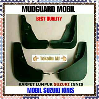 Guardabarros coche SUZUKI IGNIS - goma de barro/alfombra de barro/soporte de coche - mejor calidad