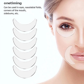 Otmx 11 Pcs Reusable Silicone Anti Wrinkle Forehead Sticker Face Neck Neck Pad Patch Glory