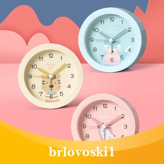[brlovoski1] lindo reloj despertador para niños mesita de noche despertador de viaje reloj despertador batería