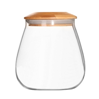800ml/400ml preservar frascos de vidrio de alimentos herméticos recipientes de almacenamiento de vidrio de cocina