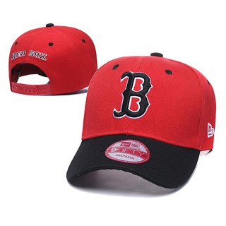 MLB Boston rojo Sox puntiagudo gorra de béisbol gorra pico gorra suave superior hombres y mujeres coreanos Ins lavado ocio deportes tendencia primavera y verano transpirable pareja sombreros (2)