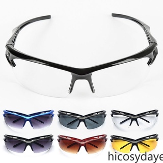 [disponible en inventario] gafas de sol deportivas Full-Rim para deportes al aire libre/gafas de ciclismo hicosydaye
