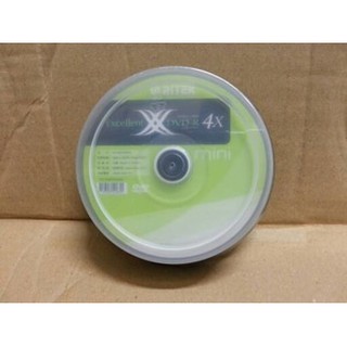Mini DVDR/DVDR handycam RITEK 4x 1.4gb/DVD-R RITEK 30 minutos (1)
