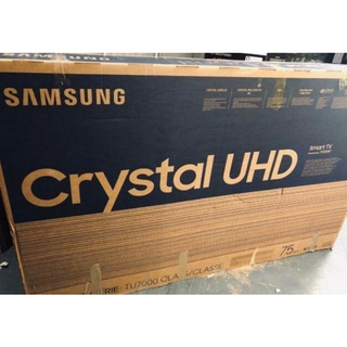 New Smart Tv 75 inch Samsung Crystal UHD New Model 2020