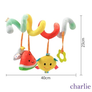 ★Ir♠Cama de bebé cuna espiral relleno fruta incorporado sonda, mordedor viento campanillas juguete educativo para niños/niñas (9)