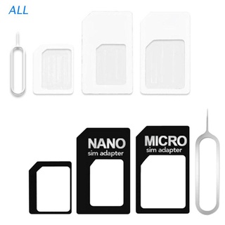 todo 4 en 1 convertir nano tarjeta sim a micro adaptador estándar para iphone para samsung 4g lte usb router inalámbrico