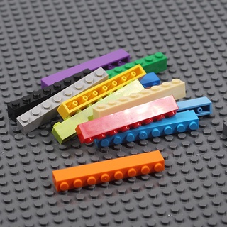[High Brick] 1*8 Small Particle Assembly Building Block Parts Music Building Block 3008 Foundation