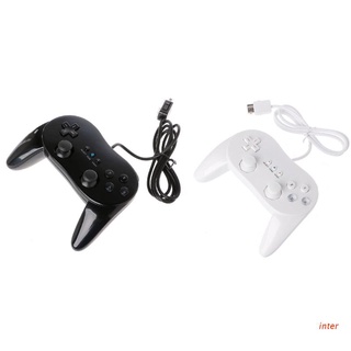 inter classic control de juegos con cable para juegos control remoto pro gamepad para wii