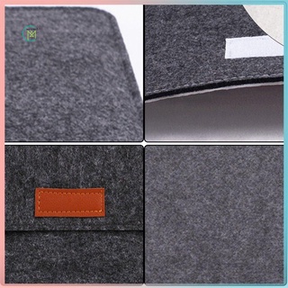 ⚡Prometion⚡Soft Sleeve Wool Felt Laptop Bag For Macbook Notebook Laptop 12inch 15inch PC Case Cover Pc Accessories (7)