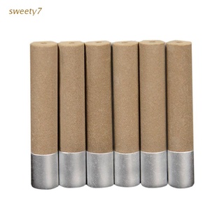 sweety7 10Pcs/Box 35x7mm Five Years Old Thick Moxa Rolls Chinese Traditional Roller Stick Burner With Foil Moxibustion Acupuncture Massage