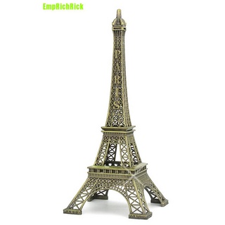 [EmpRichRick] Estatuilla De Torre Eiffel De París , Tono Bronce , Decoración Vintage , Modelo De Aleación , 13 Cm