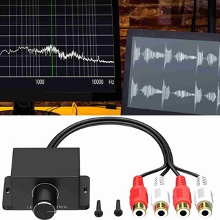 amplificador de audio para coche regulador de bajo nivel rca control remoto de volumen universal b1y1 (9)
