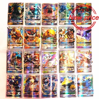 100 unids/set pokemon cards vmax v energy juguetes holográficos incluidos ex gx - juego de cartas niños raros l8v0