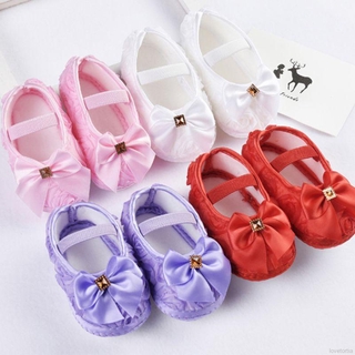 Walkers zapatos de bebé recién nacido niña primeros caminantes encantadoras zapatillas de deporte infantil niños niñas rosa flores arco princesa zapatos (1)