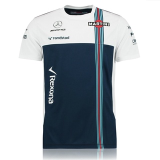 F1 Racing Suit Williams Benz Team Fan Camiseta De Los Hombres De Secado Rápido Manga Corta