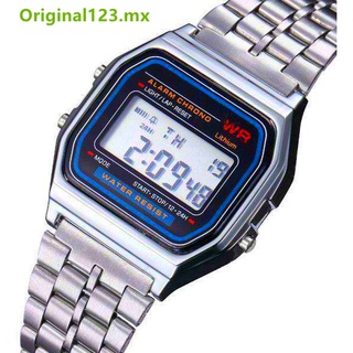 🔥Promotion🔥 Casio Retro Unisex Vintage reloj F-91W juventud Digital reloj A159W