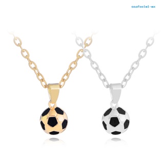 seafeelm1 collar con colgante de fútbol para hombre, copa del mundo, regalo conmemorativo
